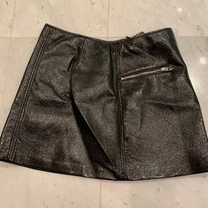 Blank nyc leather skirt